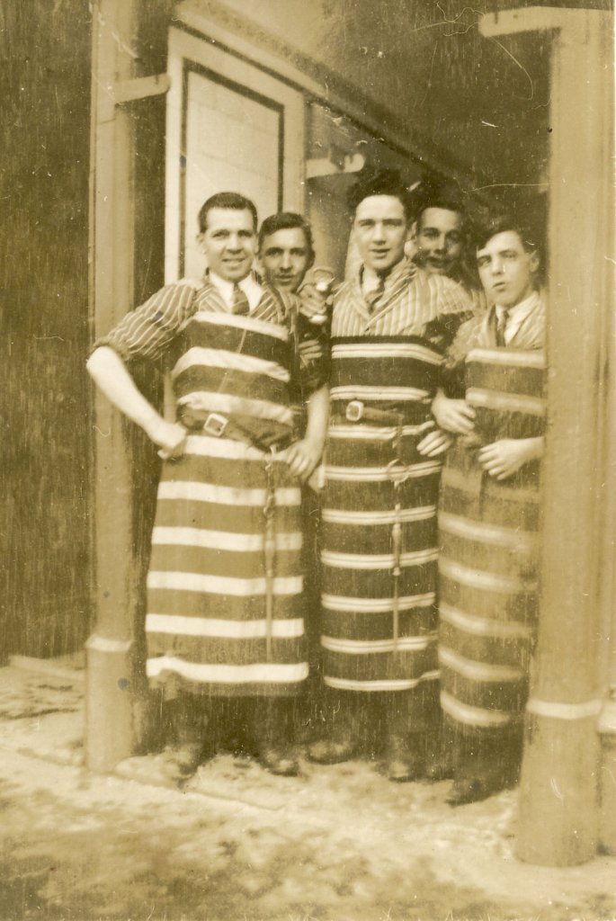 John Burnett Borthwick ('Bon') - Butcher Boys ('Bon' 1st from left)